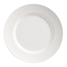 Conjunto com 6 Pratos Raso Split White Ø29cm Alleanza Cerâmica - 1
