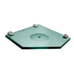 Kit Para Banheiro Luxo de Alumínio 2 Sextavado Verde - 7