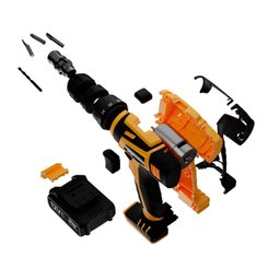 Parafusadeira e Furadeira WAP 12V BPF 12K3 Bivolt Bateria Li-íon 1300mah - 11