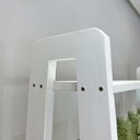 Ver mais imagens de Estante Linea Ample sem Porta 6 Prateleiras Madeira Pinus 100cm Branco Artfactory Design