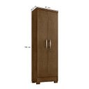 Ver imagem 4 de Kit Cômoda Sapateira 1 Porta 4 Gavetas e Multiuso 2 Portas Porto Belo Malbec