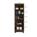 Ver imagem 6 de Kit Cômoda Sapateira 1 Porta 4 Gavetas e Multiuso 2 Portas Porto Belo Malbec