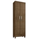 Ver imagem 4 de Kit Cômoda Sapateira 1 Porta 4 Gavetas Porto Belo Com Multiuso Cairo 2 Portas Malbec Clique Chique