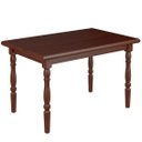 Ver imagem 2 de Mesa de Jantar 4 Lugares em Eucalipto 125x80cm 103EA Piratini Marrom