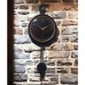 Relógio Parede Pêndulo Movimenta Decorativo Moderno Romano - 6