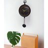 Relógio Parede Pêndulo Movimenta Decorativo Moderno Romano - 5