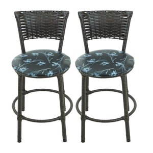 Kit 2 Banquetas Baixa Cozinha Toda Encapada