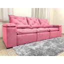 Ver imagem 7 de Sofá 4 e 5 Lugares Retrátil e Reclinável 2,90 Metros Alpoim Estofados Rose 607 Athenas