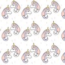 Ver imagem 2 de Papel de Parede Infantil - Unicórnios 5 Arte Destaque 2 Metros