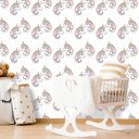 Ver imagem 1 de Papel de Parede Infantil - Unicórnios 5 Arte Destaque 2 Metros