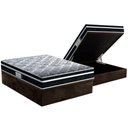 Ver imagem 1 de Cama Box Baú Colchão Ortopédico Probel D-ep Prodormir Advanced Tech Plusbase Suede Brown
