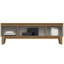 Ver imagem 5 de Rack Tv 70 Pol 160cm 3 Portas Havor Cinamomo/off H02 - Mpozenato