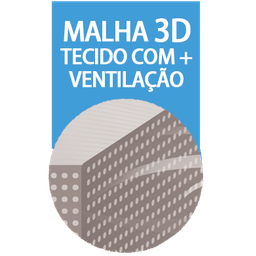 Colchão King Castor Super Silver Star Air One Face Tecnopedic 193x203x32 - 2