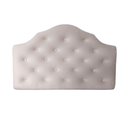 Ver imagem 1 de Cabeceira P. Cama Box Solteiro Butonê em Veludo Offwhite