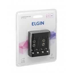 Carregador de Pilhas/baterias Sc333 ( Pilhas Aa/aaa/9v ) Elgin Unico - 1