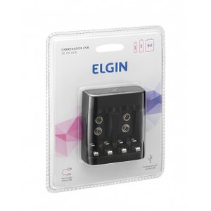 Carregador de Pilhas/baterias Sc333 ( Pilhas Aa/aaa/9v ) Elgin Unico