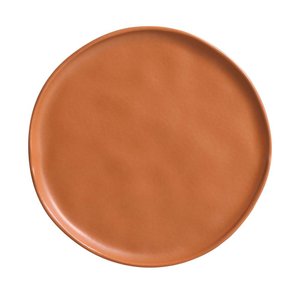 CONJUNTO C/ 6 PRATOS DE SOBREMESA BIO STONEWARE TERRAKOTTA Ø 21,5cm