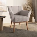 Ver imagem 1 de Poltrona Decorativa Dubai em Veludo Just Time