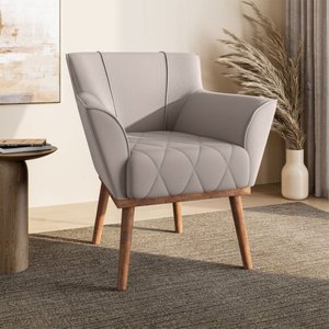 Poltrona Decorativa Dubai em Veludo Just Time