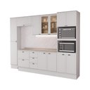 Ver imagem 2 de Armário de Cozinha Completa com Balcão Milla Linea Sept Carraro Branco