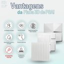 Ver imagem 3 de Placa Revestimento Parede Diamante 3d 25un 30x30cm + Fita 3m Modelos: Preto