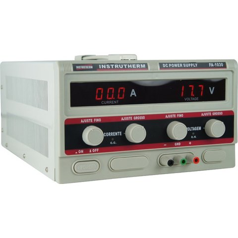 Fonte De Alimentação Digital 1 Canal 32 Volts Fa-1030