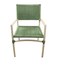 Ver imagem 3 de Conjunto Mesa Retangular 1,80 M x 1 M Alumínio 8 Cadeiras Monique com Braço Fabricação Própria conju