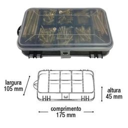 Kit Parafusos com Maleta 100 Unidades - 4