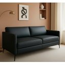 Ver imagem 1 de Sofá Living Luxo Fixo Malibu Lançamento Slin Minimalista Vários Tecidos 1,80