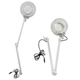 Lupa Estetica Luminária Led de Mesa Articulável Giratório Vidro Óptico 220v (bsl-lupa-2) - 8