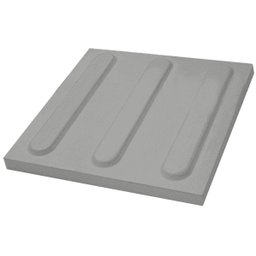 10 Formas Piso Tátil Reta Direcional Abs 3d Concreto - 6