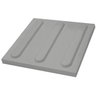 10 Formas Piso Tátil Reta Direcional Abs 3d Concreto - 6
