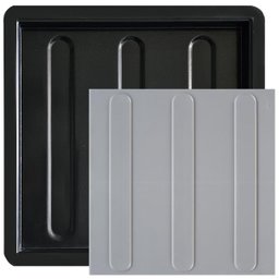 10 Formas Piso Tátil Reta Direcional Abs 3d Concreto - 4
