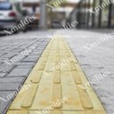 Ver imagem 2 de 10 Formas Piso Tátil Reta Direcional Abs 3d Concreto