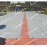 10 Formas Piso Tátil Reta Direcional Abs 3d Concreto - 1