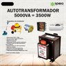 Transformador 5000va com Borne Preto Bivolt Ipec - 2