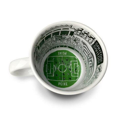 Caneca Estádio Santos - Time de Futebol - Canecaria