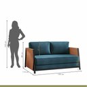 Ver mais imagens de Sofá Cama 2 Lugares M-08