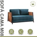 Ver imagem 2 de Sofá Cama 2 Lugares M-08