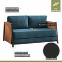Ver imagem 4 de Sofá Cama 2 Lugares M-08