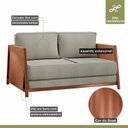 Ver imagem 2 de Sofá Cama 2 Lugares M-08