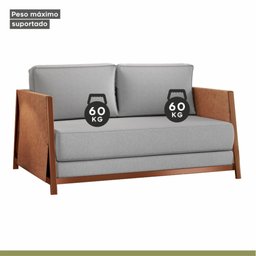 Sofá Cama 2 Lugares M-08 - 7 Sofá Cama 2 Lugares M-08 - 7