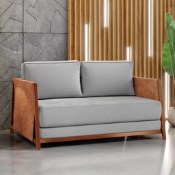 Sofá Cama 2 Lugares M-08 - 1 Sofá Cama 2 Lugares M-08 - 1