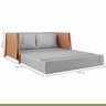 Sofá Cama 2 Lugares M-08 - 9