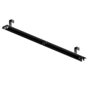 Ver imagem 1 de Luminária Calha Taschibra Naked Sobrepor C/ Gancho 1,20 Mt 2xt8 Preto