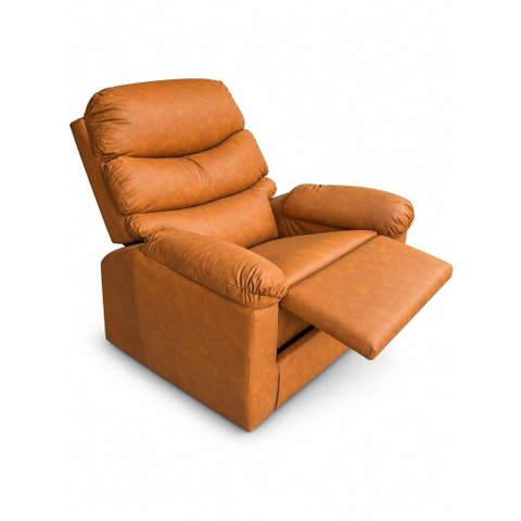 Poltrona do Papai Luxury Ref 11 Luxo 0,90x110 (2309-a Courino Caramelo)