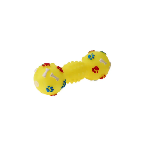 Mordedor de Halter Grande para Cachorro: Amarelo