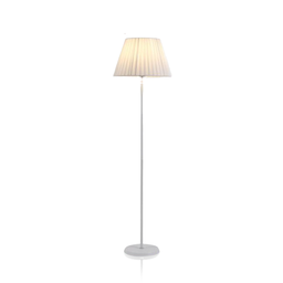 Luminária Chão Cúpula Trapezio Branca - 1