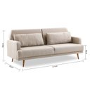 Ver imagem 3 de Sofá Cama 2 Lugares 211cm Hera Bege