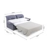 Sofá Cama 2 Lugares 155cm Déli  - 3